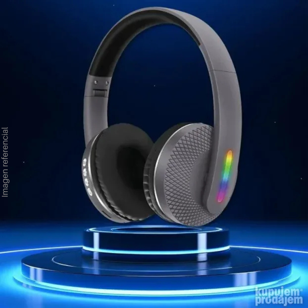 Audífono Inalámbrico Z8BT vincha con Luces RGB, Bluetooth, Micrófono - Colores