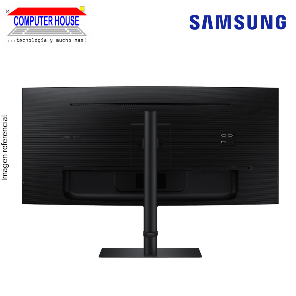 Monitor SAMSUNG 34" ViewFinity S6 S65UC QHD 100Hz Monitor High Resolution Curvo.