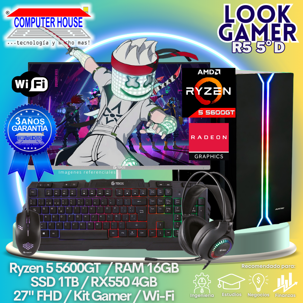 LOOK GAMER Ryzen 5-5600GT 