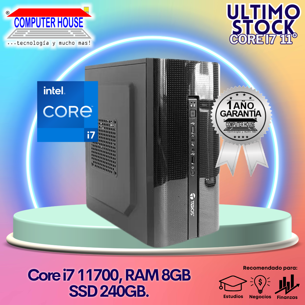 Ultimo Stock: CPU Core i7-11700 