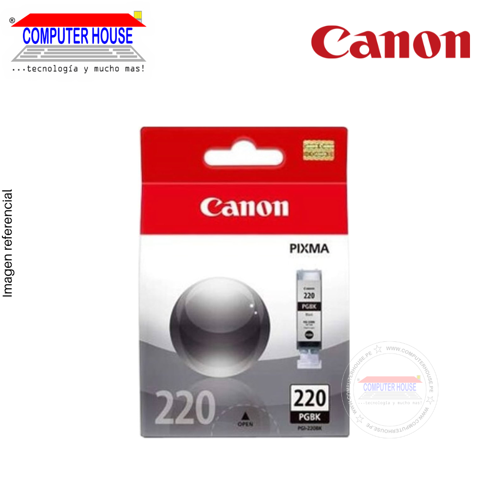 Cartucho de Tinta CANON PGI-220BK Negro. LIQUIDACION