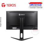 Monitor Gamer Teros 27" TE-2752G, Flat (plano), IPS 165hz, 1920x1080, Full HD, HDMI,DP, Pivot