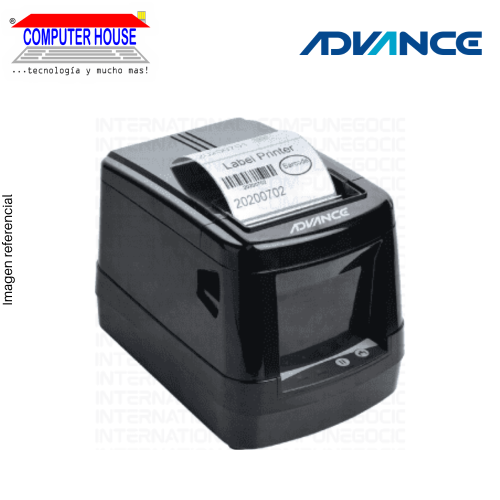 Advance ADV-9010 Thermal Label Printer, speed 127 mm/sec, USB and BT.