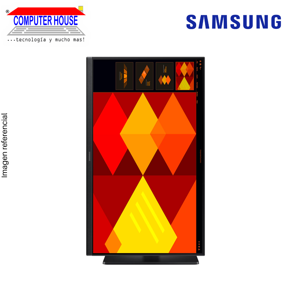 SAMSUNG Monitor 22" Essential Monitor S4 FHD, IPS, 100Hz, 5ms, HDMI, DisplayPort, Flat. 
