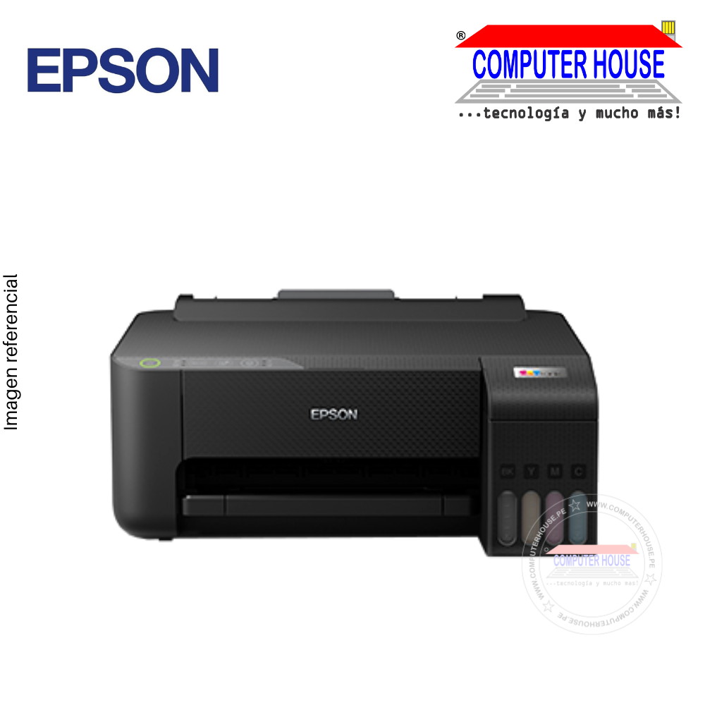 Impresora con Sistema Continuo EPSON EcoTank L1250, A4, Solo Imprime, USB/Wi-Fi.