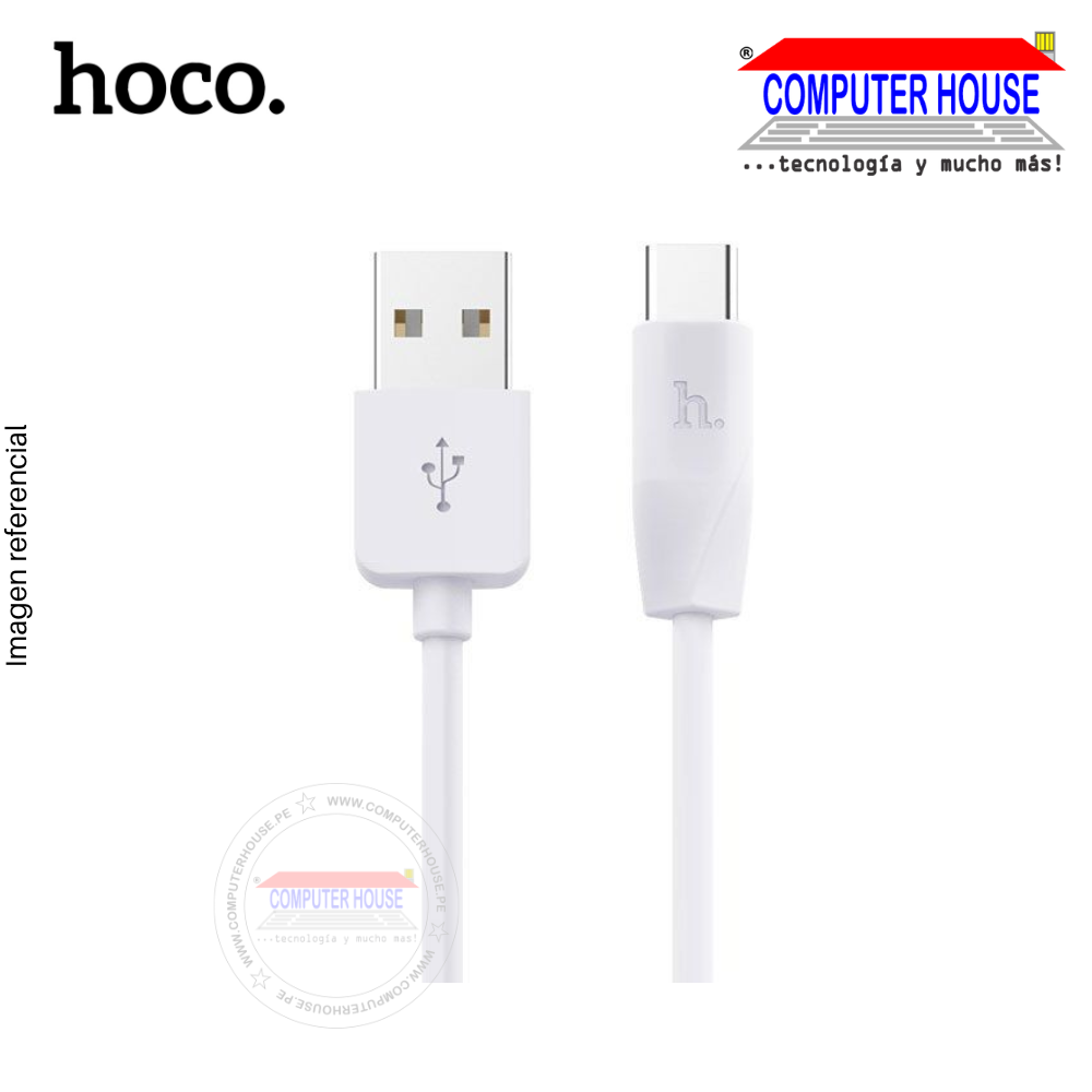 HOCO USB to Type-C cable X1 2.1A with length 1 meter.