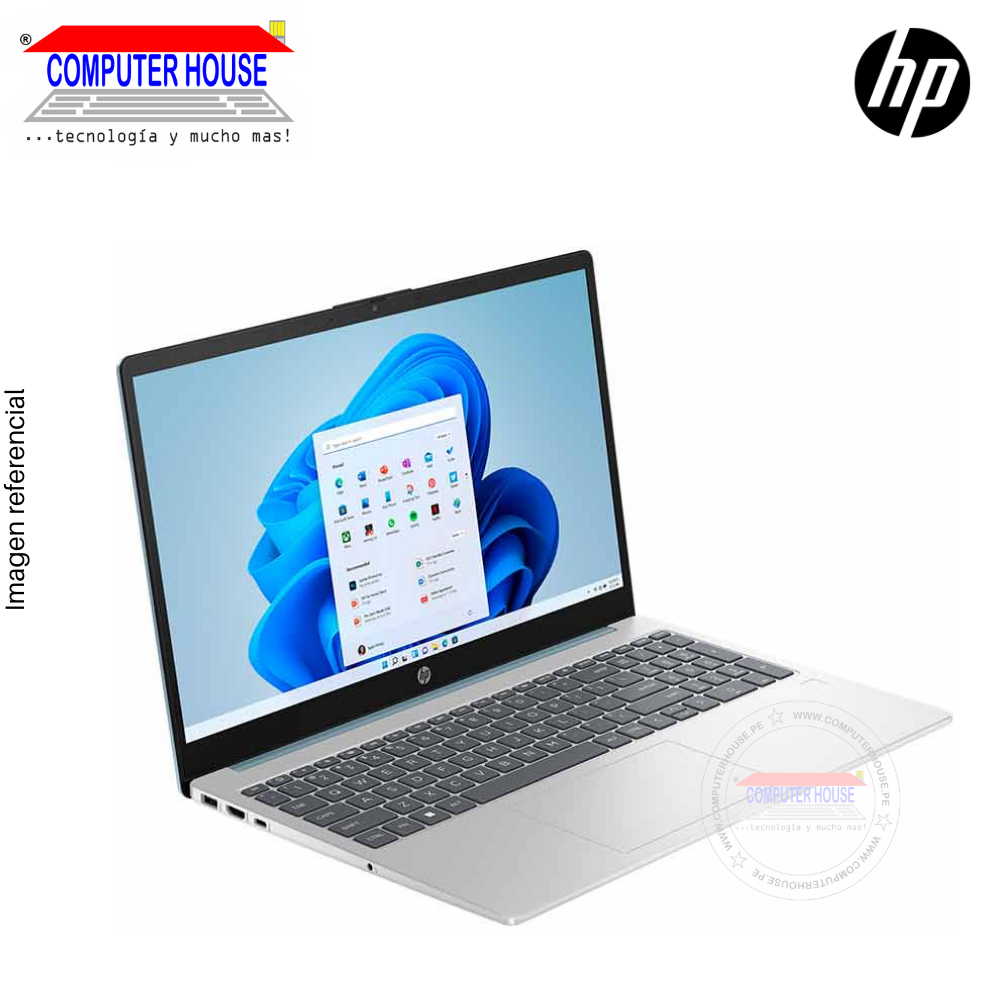 Laptop HP 15-FC0071LA, Ryzen 5-7520U, RAM 8GB DDR5, SSD 512GB, 15.6″ FHD, Windows 11.