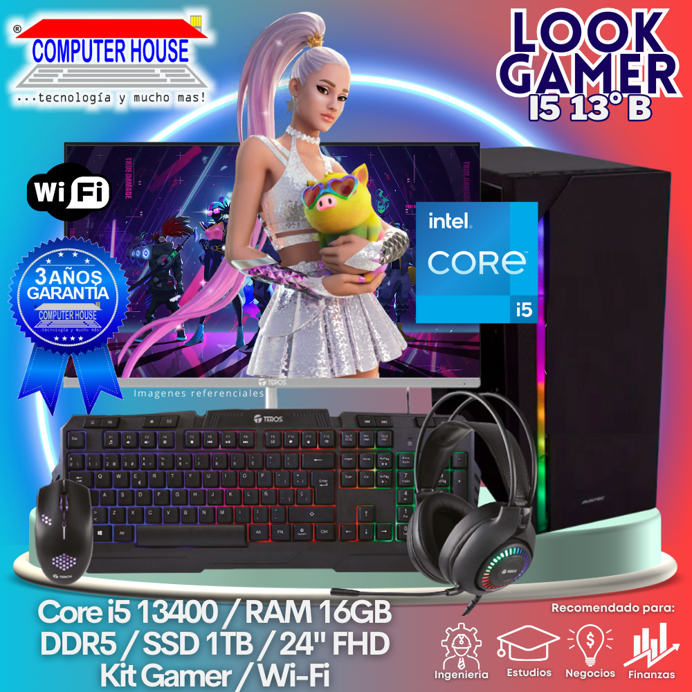 LOOK GAMER Core i5-13400 