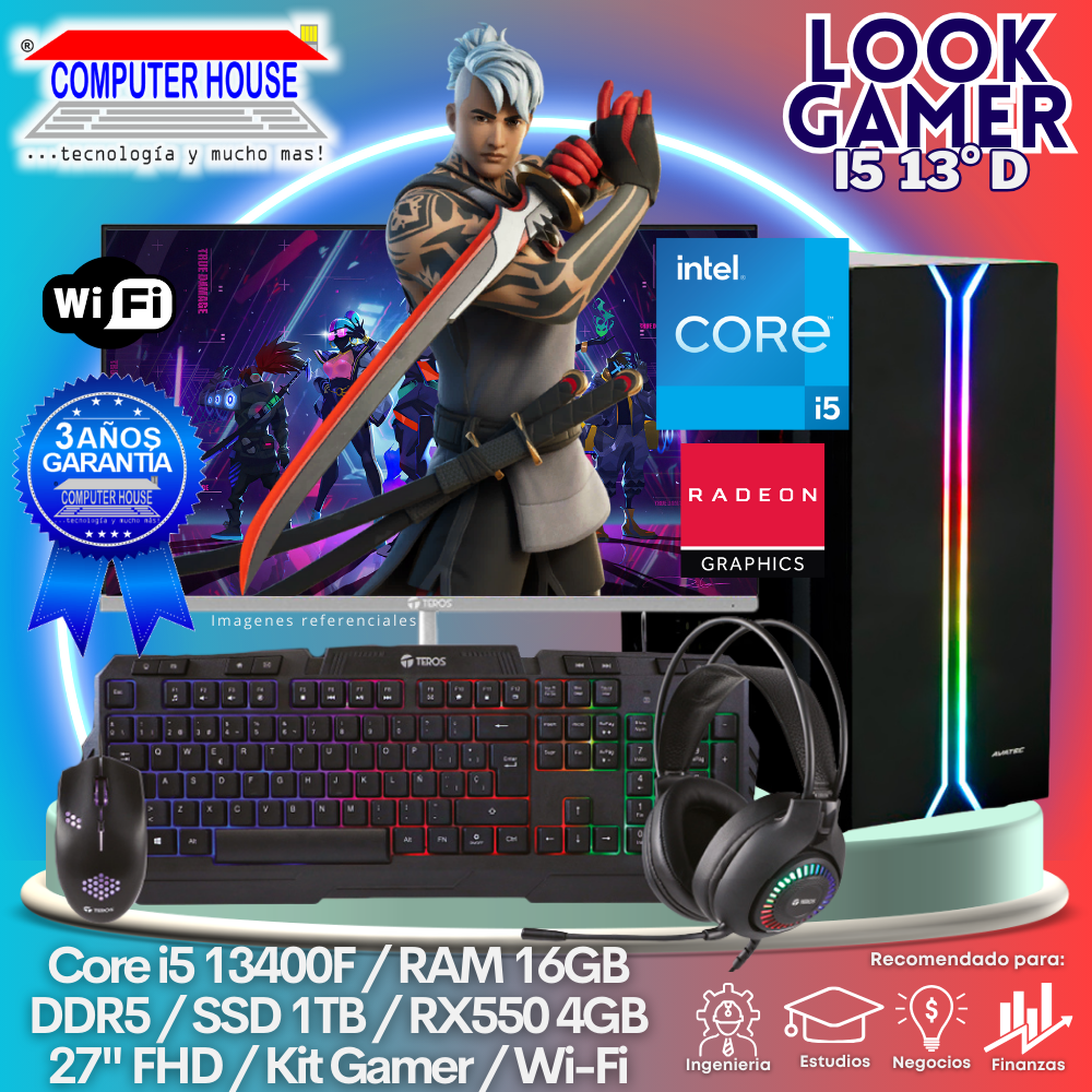 LOOK GAMER Core i5-13400F 