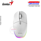 Mouse Inalámbrico GENIUS M8250 recargable colores (Negro/Blanco)