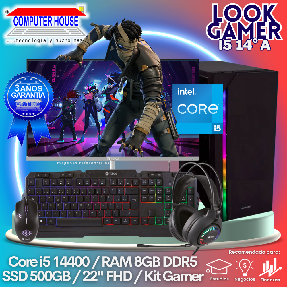 LOOK GAMER Core i5-14400 