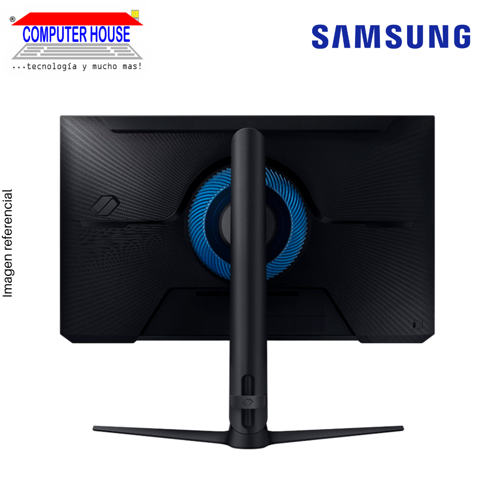 Monitor Gamer SAMSUNG 24" Odyssey G3 FHD, VA, 180Hz, 1ms, HDMI, DisplayPort, Plano.