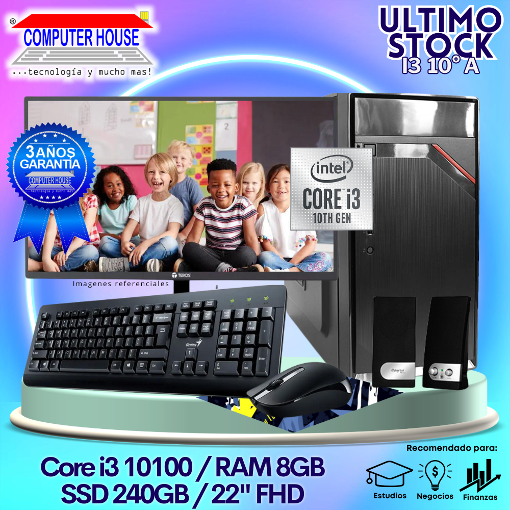 Ultimo Stock: Desktop Core i3-10100 