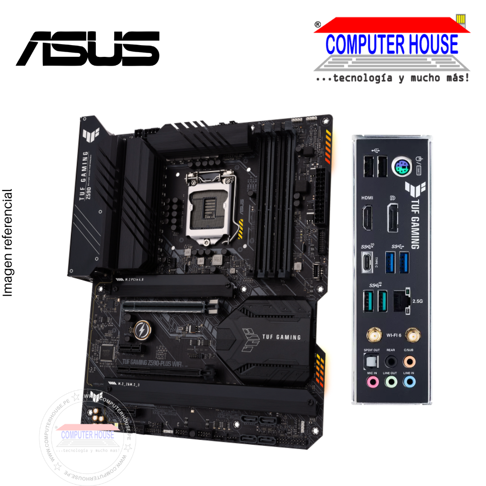 MotherBoard ASUS TUF Gaming Z590-PLUS WIFI, DDR4 , Socket LGA 1200