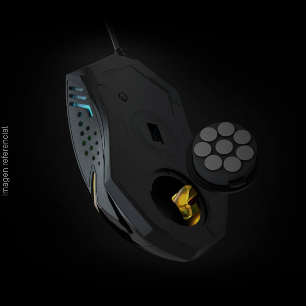 REDRAGON M601 Centrophorus Wired Gaming Mouse, 7200 DPI, 6 Buttons, Black.