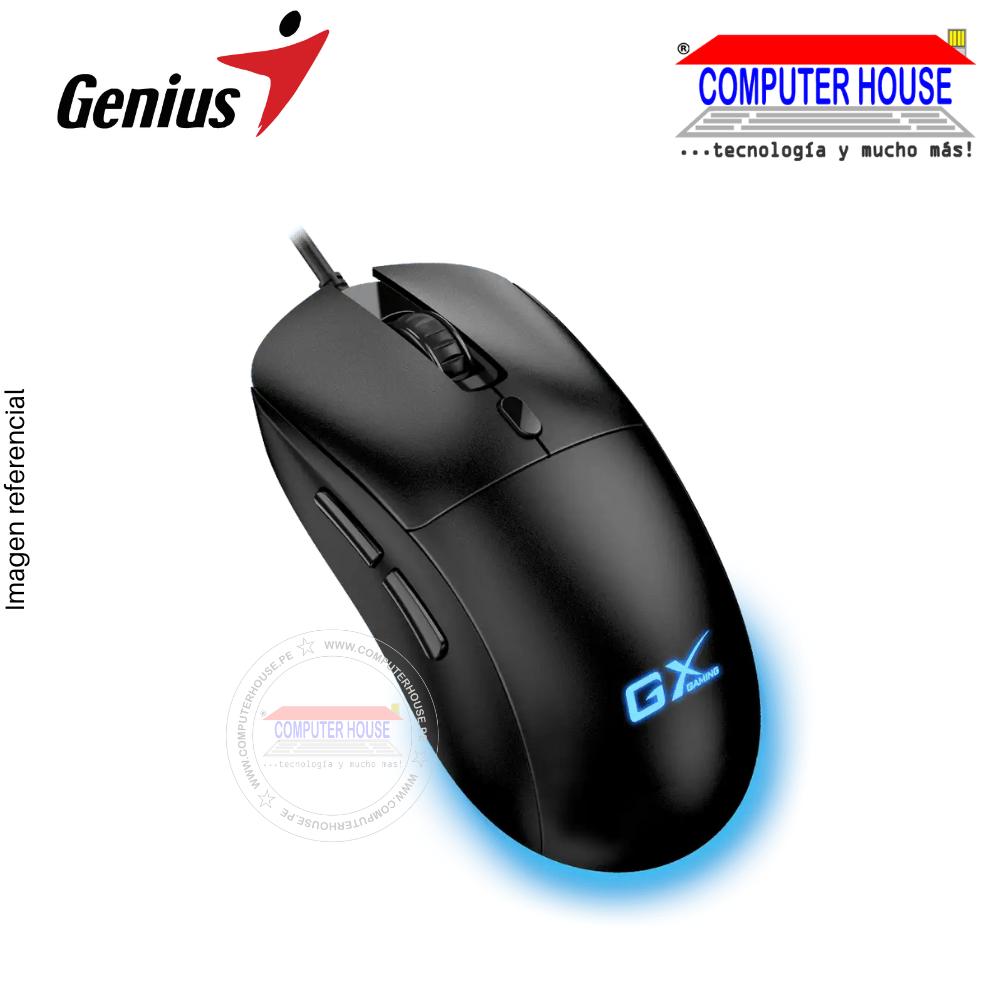 GENIUS Scorpion M500 RGB Wired Mouse BLACK (31040011400) 