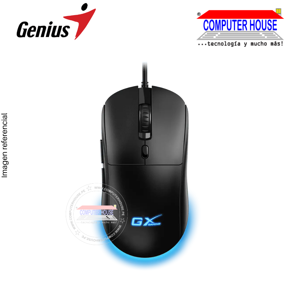 GENIUS Scorpion M500 RGB Wired Mouse BLACK (31040011400) 
