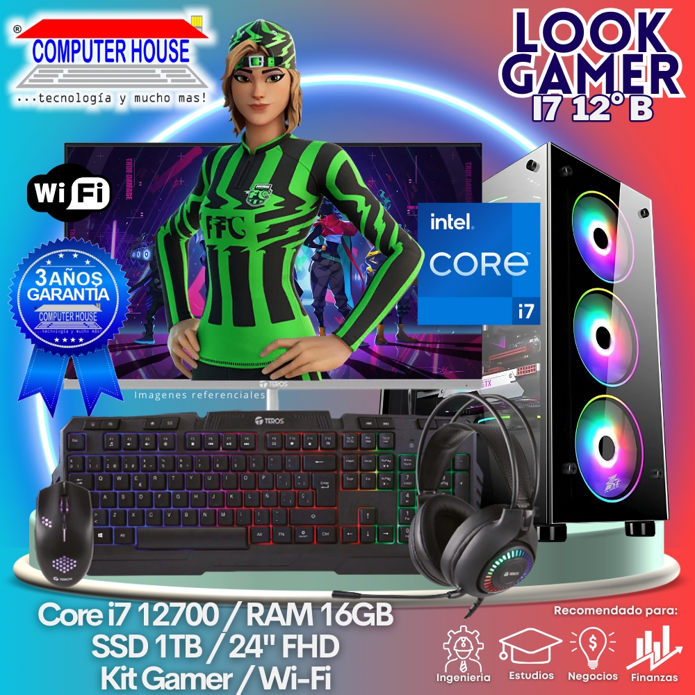 LOOK GAMER Core i7-12700 