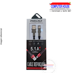 Charger + Type-C to USB-A Cable REDD RD-2034, V8, 5.1A. 