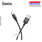 HOCO cable USB a Tipo-C X14 2A con longitud 1 metro.