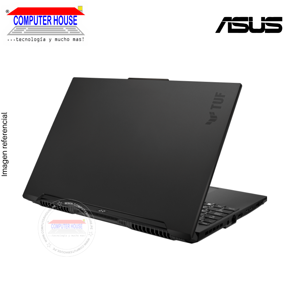ASUS Tuf Dash FA617NT Laptop, Ryzen 7-7735HS, RAM 16GB DDR5, SSD 512GB, Video RX7600S 8GB, 16" FHD 165Hz, English Keyboard, Windows 11.