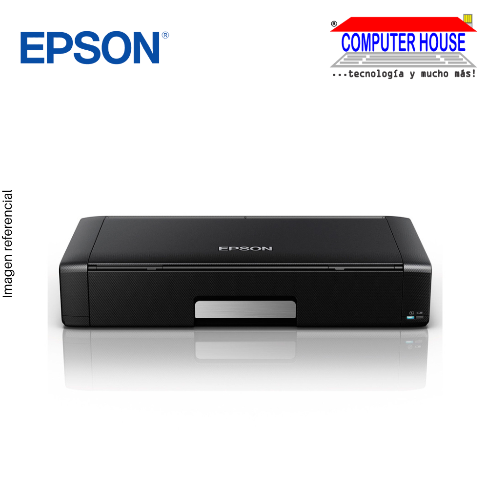 Impresora Portatil de cartuchos de tinta EPSON WorkForce WF-100, A4, Solo Imprime, USB/Wi-Fi.