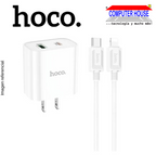 Charger + Cable Type-C to Lightning Hoco C80 Plus.