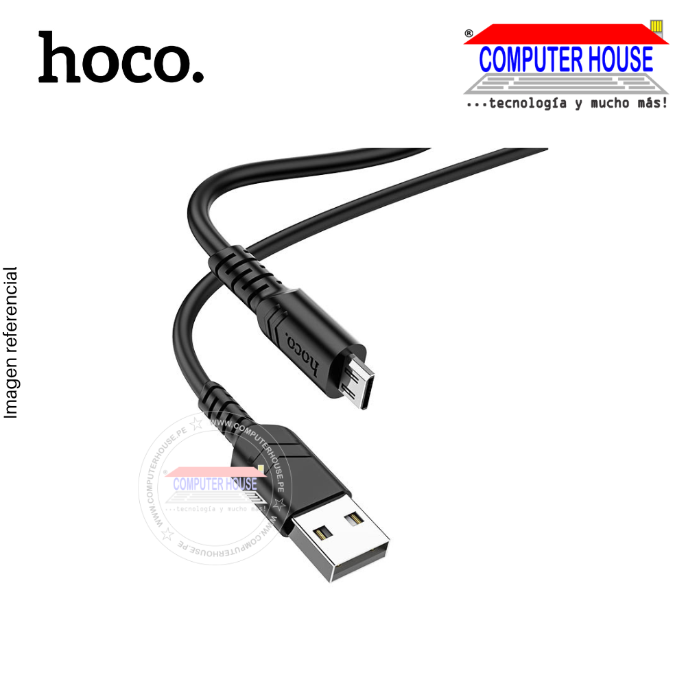 HOCO USB to Micro-USB cable X62 2.4A with length 1 meter.