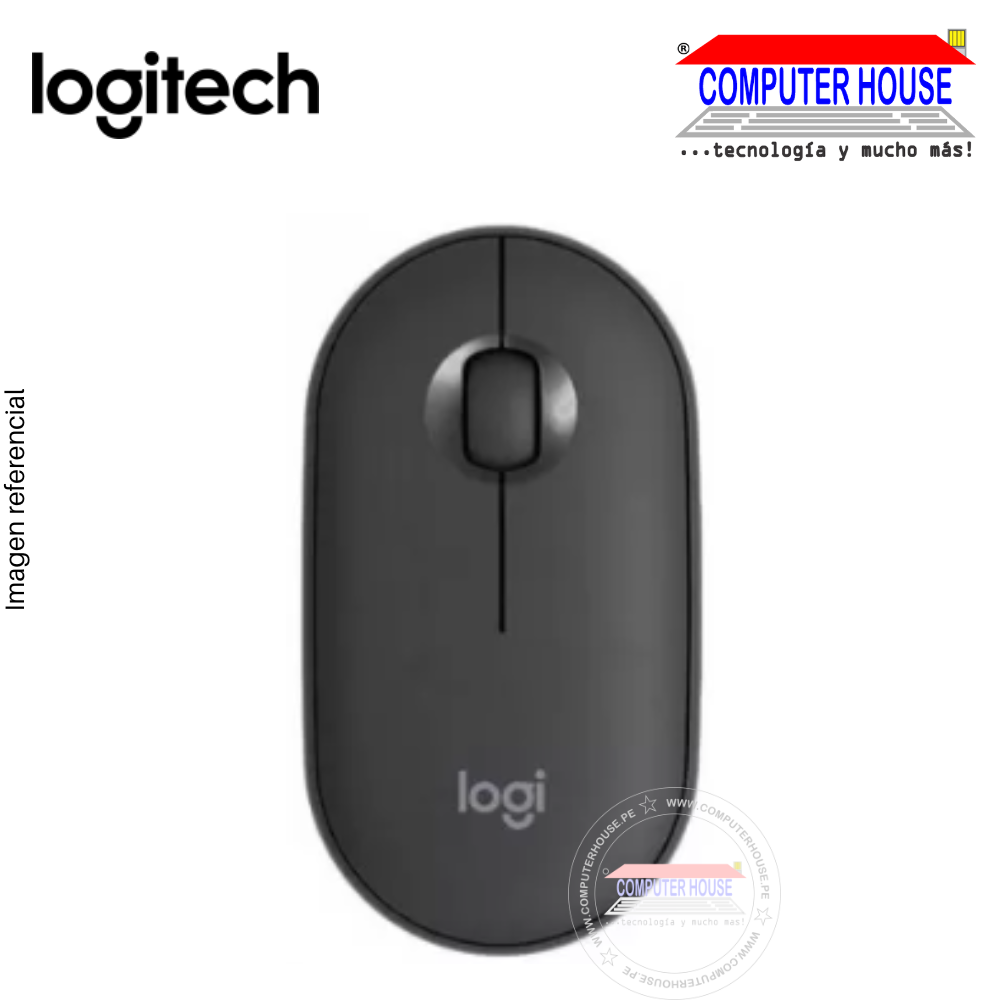 LOGITECH Pebble mouse 2 M350s silent  bluetooth/wireless black (910-007049)