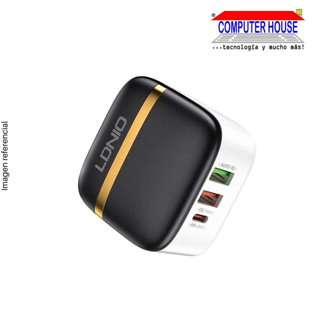 LDNIO CHARGER - 32W PD&amp;QC3.0 Fast Wall Charger for iPhone (A3513Q)