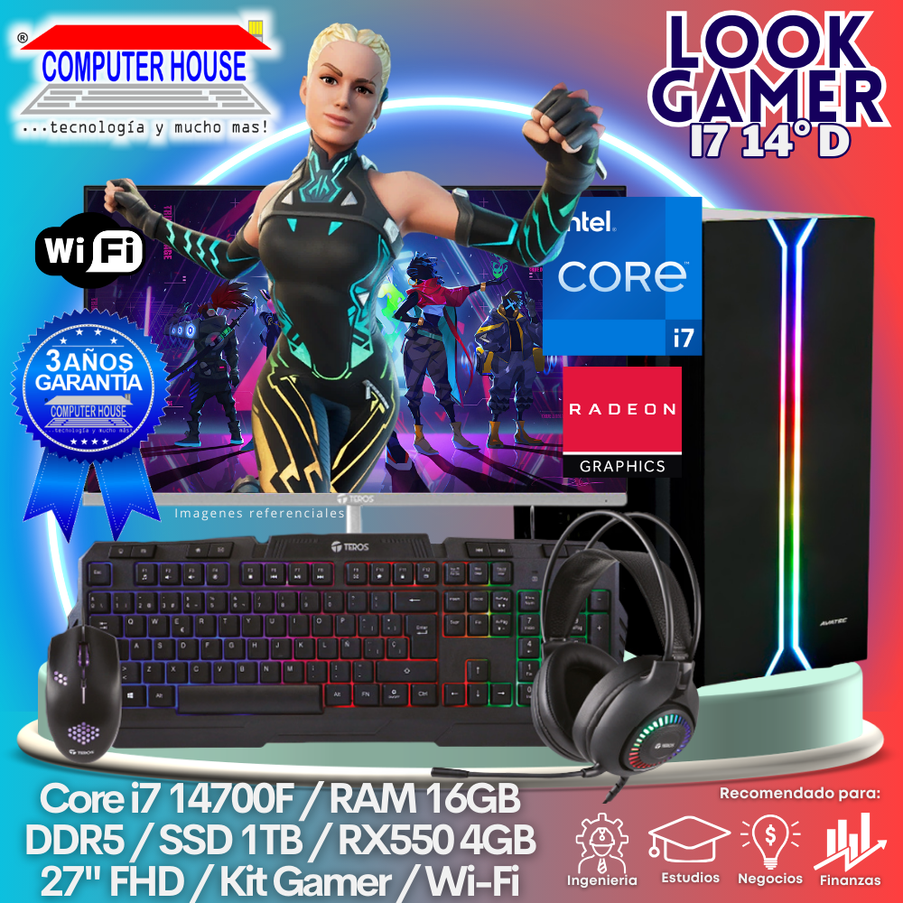 LOOK GAMER Core i7-14700F 