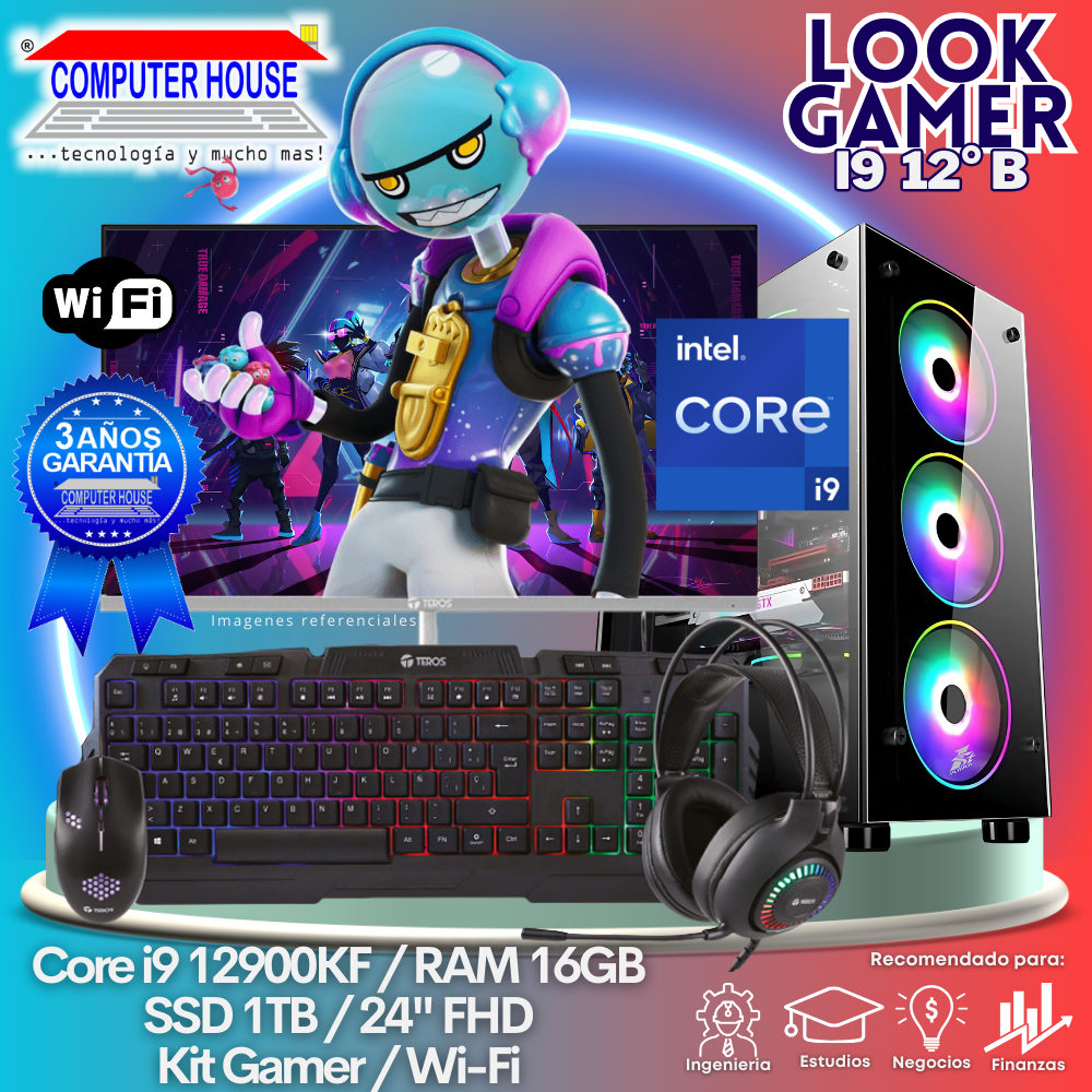 LOOK GAMER Core i9-12900K 