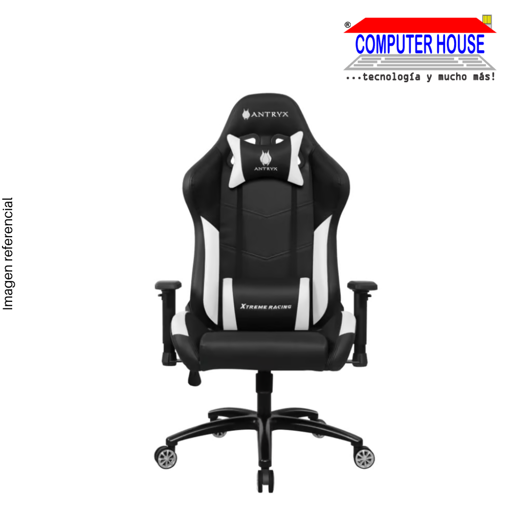 SILLA GAMING ANTRYX XTREME RACING CHALLENGER WHITE(AXR-5500-2W)