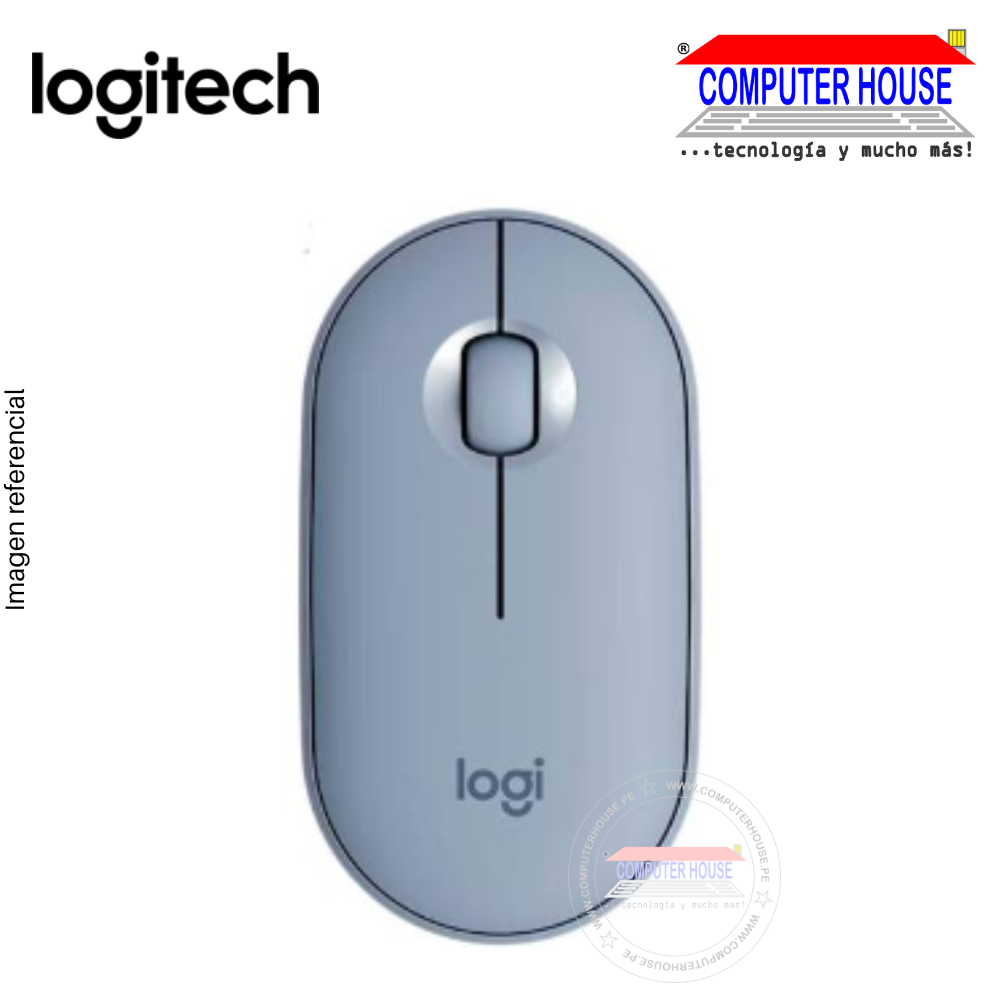 LOGITECH Pebble mouse  M350 silent bluetooth/wireless grey (910-005773)
