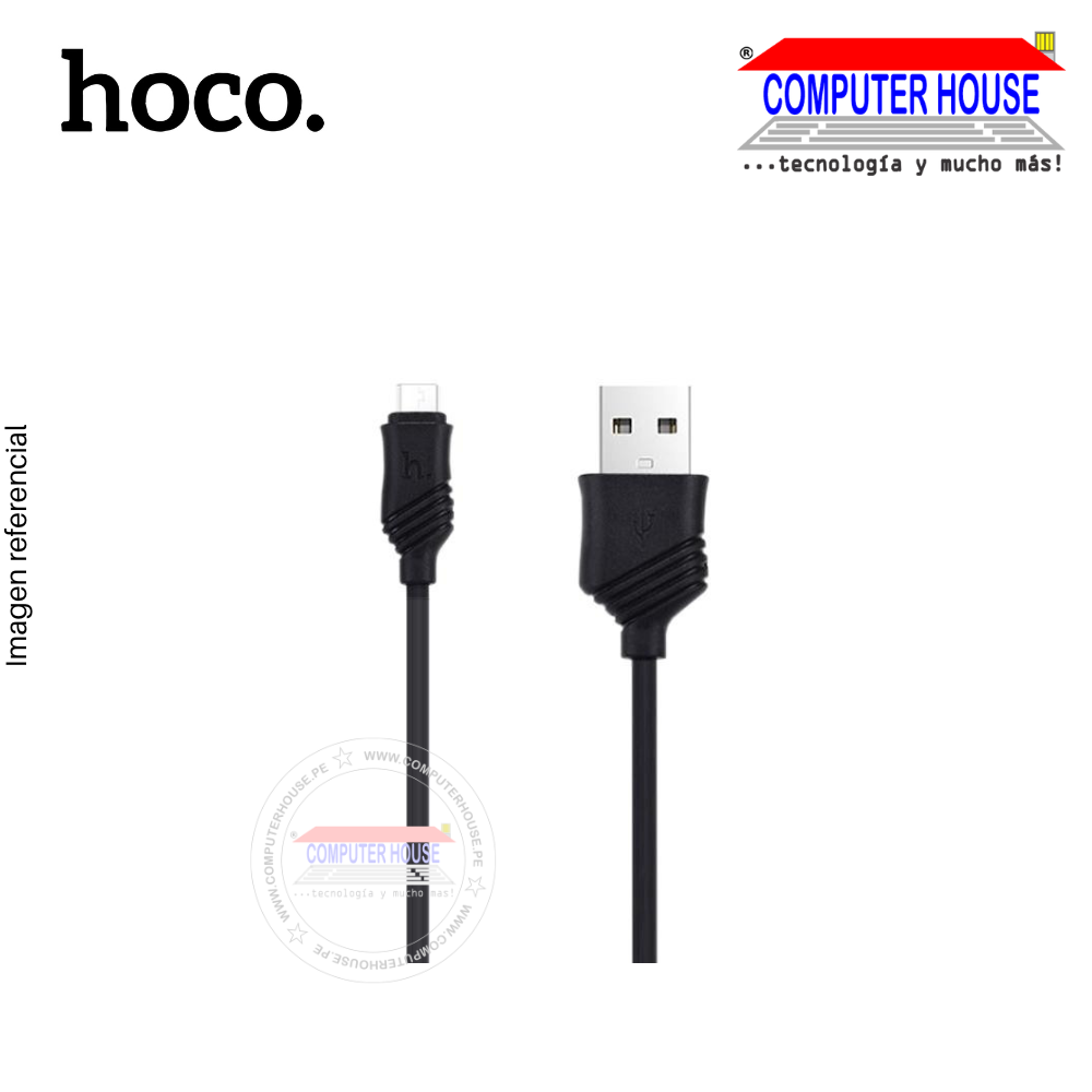 HOCO USB to Micro-USB cable X6 KHAKI 2.4A