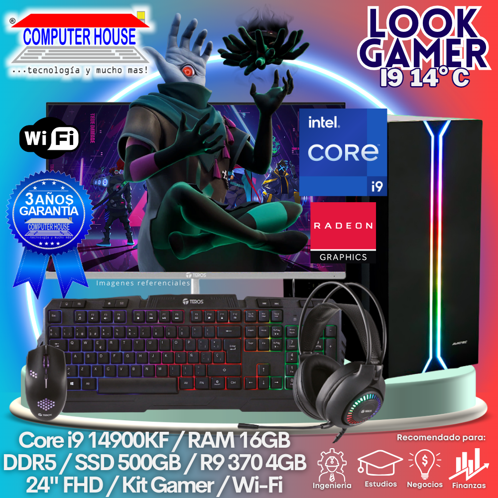 LOOK GAMER Core i9-14900KF 