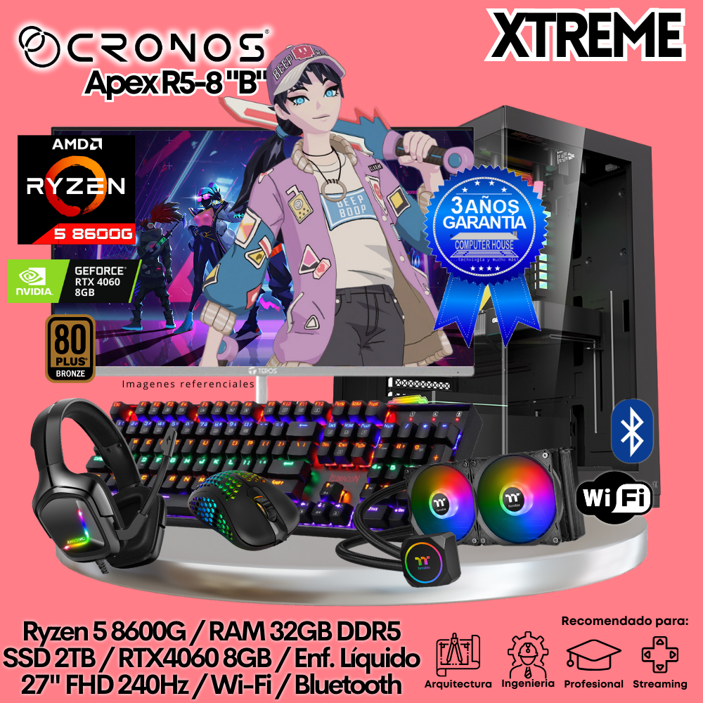 PC Xtreme CRONOS Apex R5-8 