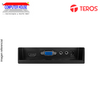 Monitor Teros 27" TE-2713S, Flat (plano), 1920x1080 FHD, 120Hz, 1Ms, Puertos 1xHDMI/1xVGA.