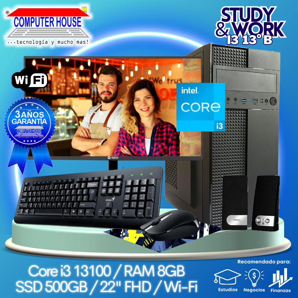 Desktop Core i3-13100 