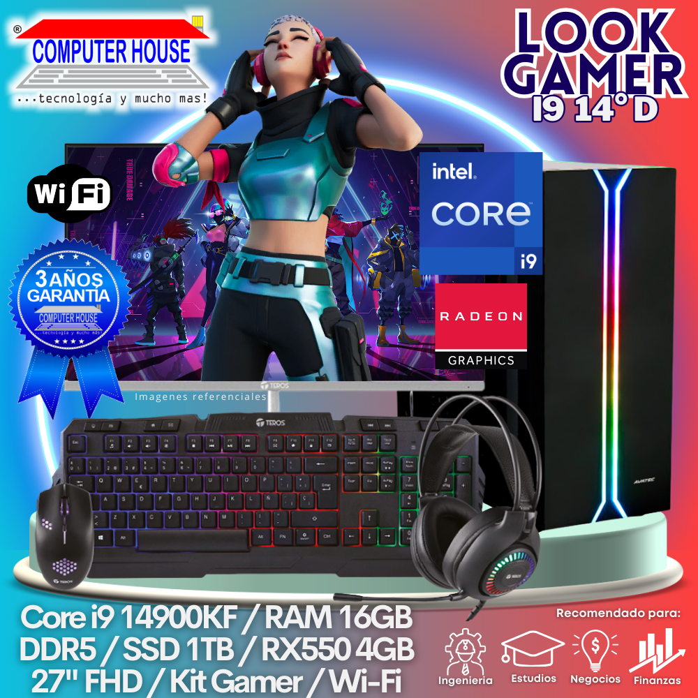 LOOK GAMER Core i9-14900KF 