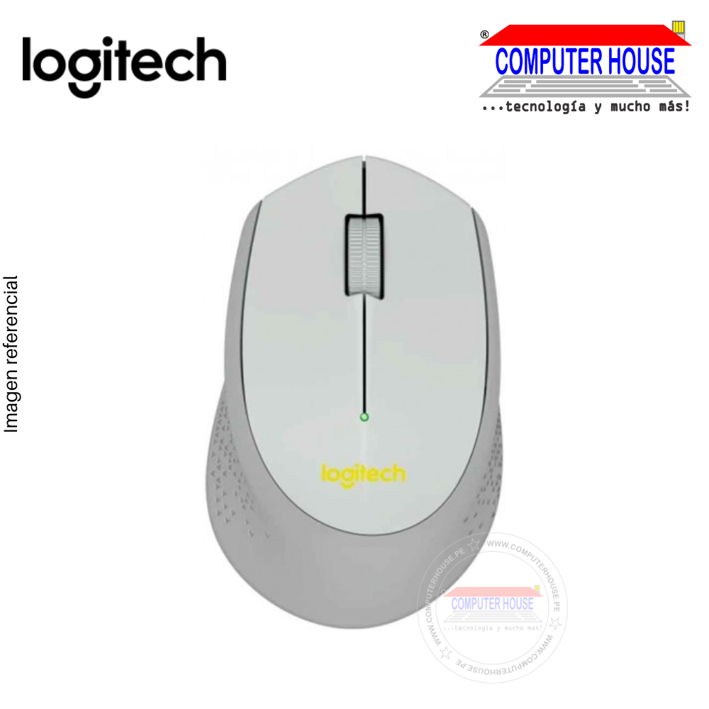 Mouse inalámbrico LOGITECH M280 Gris (910-004285)