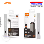 LDNIO charger with USB + TYPE-C connection 30w 1.5A (A2527C) 