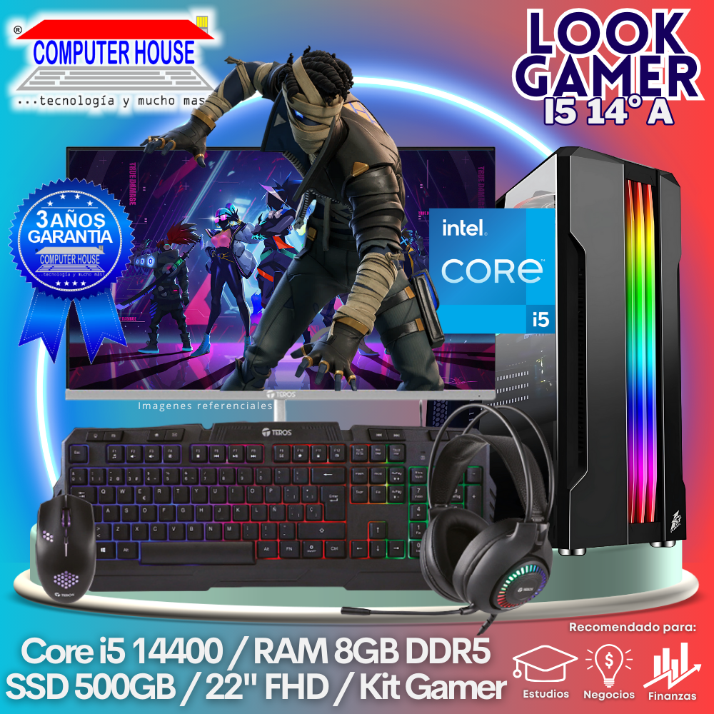 LOOK GAMER Core i5-14400 