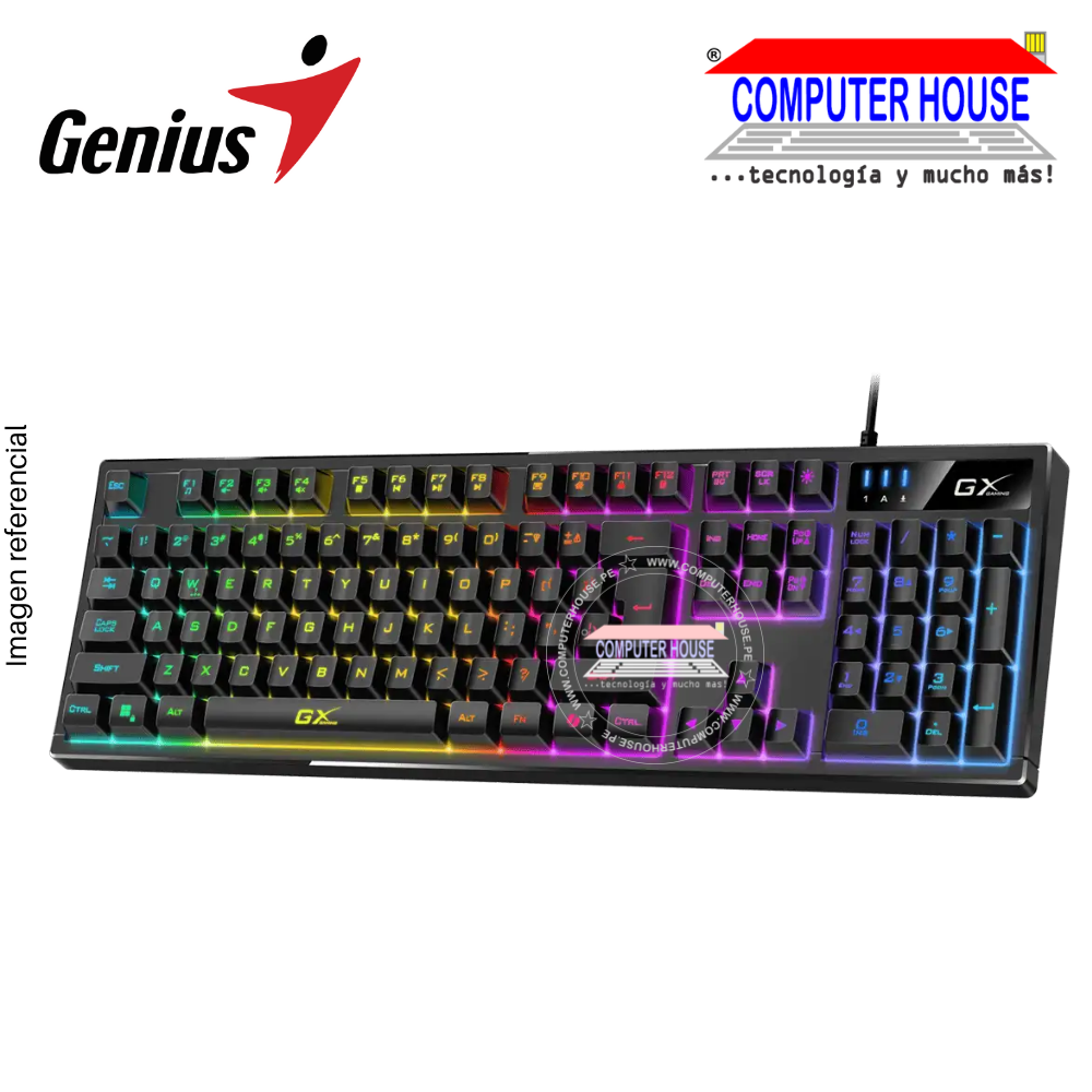 GENIUS Teclado alámbrico GX SCORPION K7 (31310054401) conexión USB.