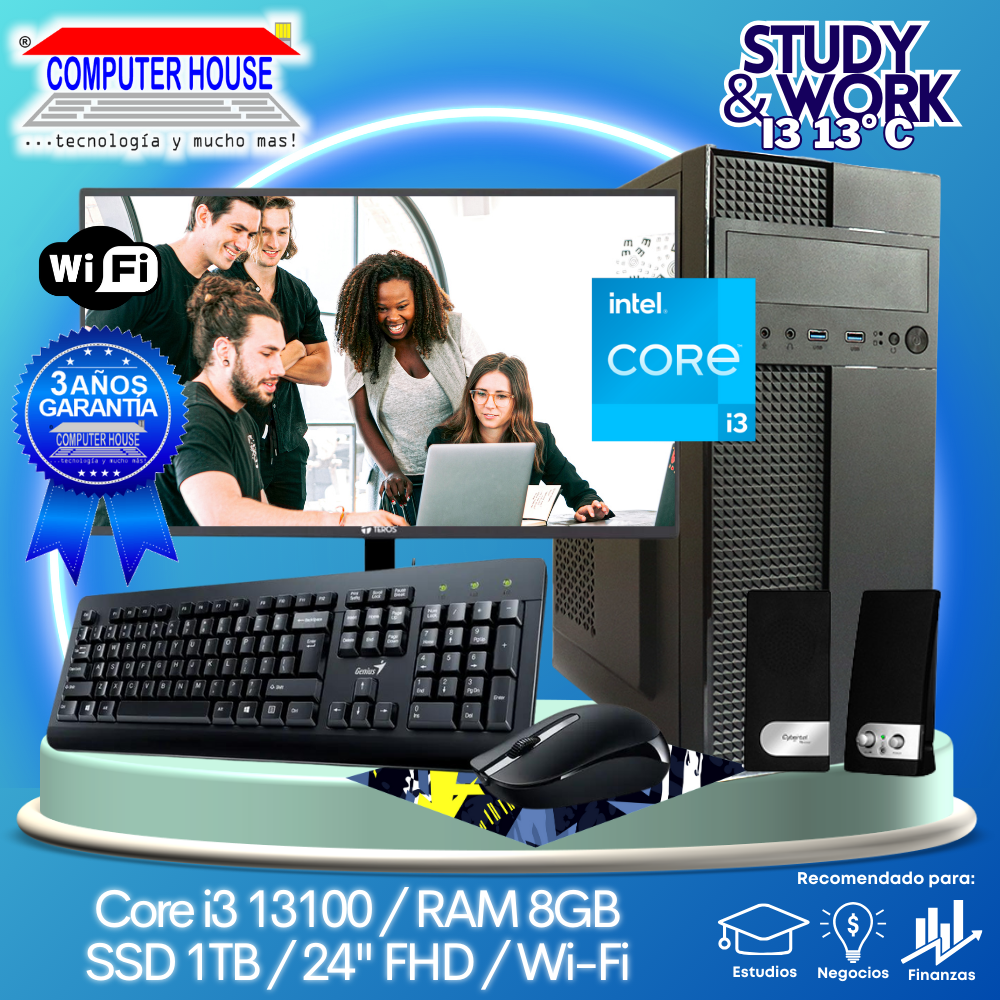 Desktop Core i3-13100 