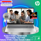 HP 15-FC0012LA Laptop, Ryzen 7-7730U, 16GB RAM, 512GB SSD, 15.6" FHD, FreeDos.