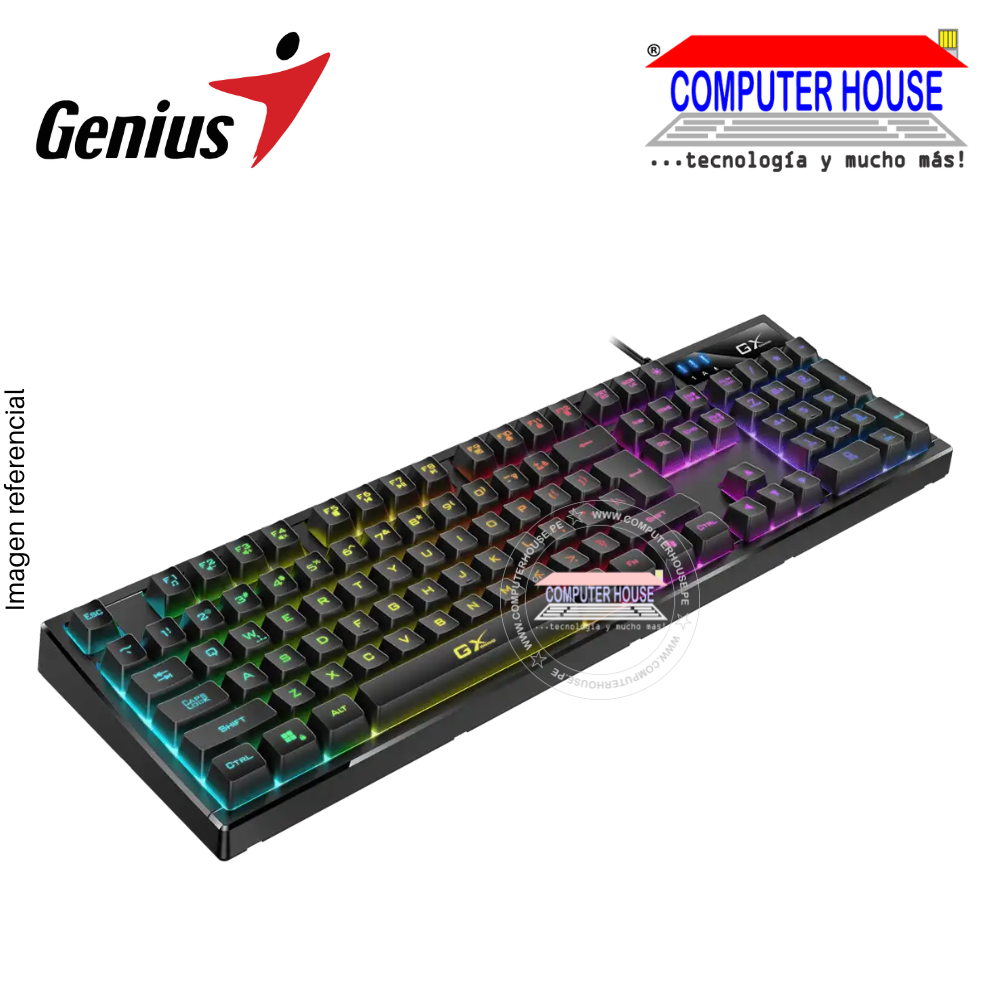 GENIUS Teclado alámbrico GX SCORPION K7 (31310054401) conexión USB.