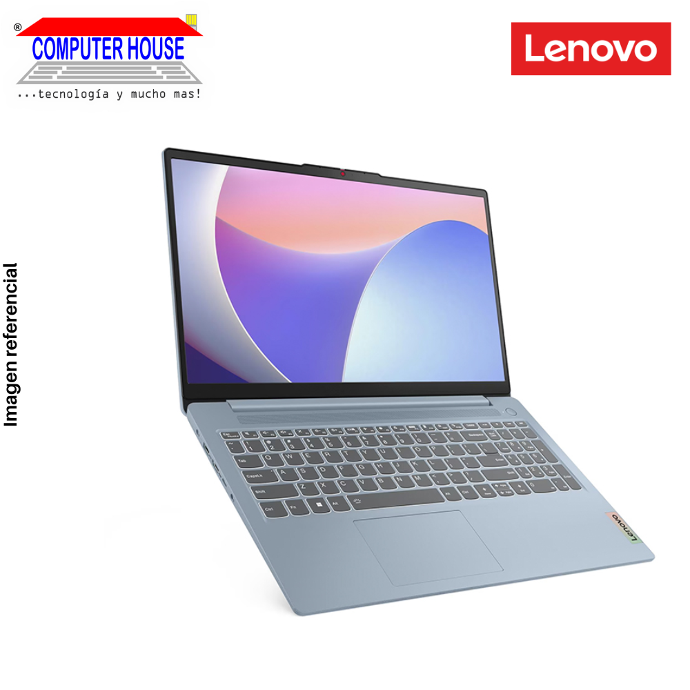 Laptop LENOVO IdeaPad Slim 3, Core i5-12450H, RAM 16GB, SSD 512GB, Touch Screen 15.6" FHD (1920 x 1080), FreeDos.