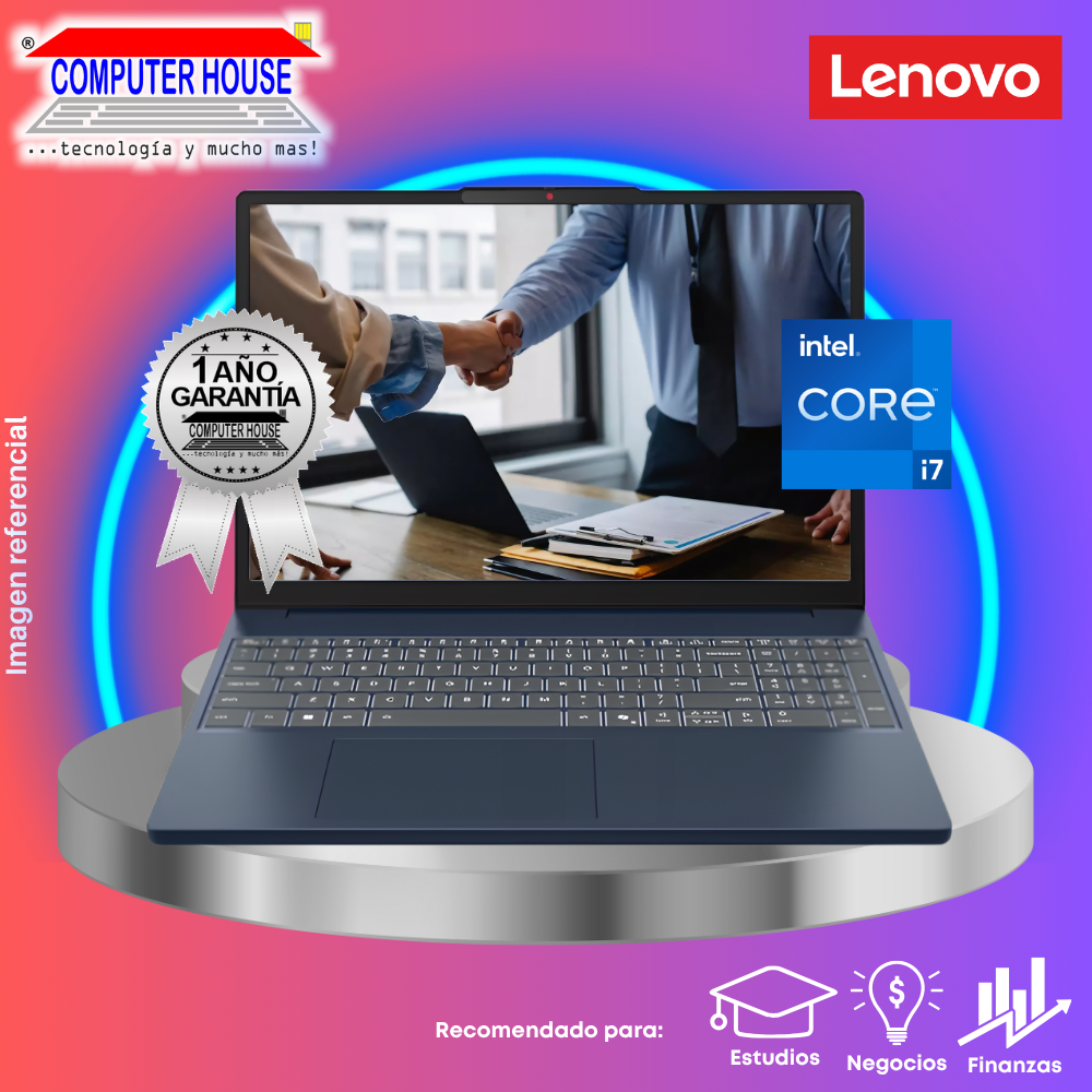 Laptop LENOVO IdeaPad Slim 3, Core i7-13620H, RAM 16GB DDR5, SSD 1TB, 15.3" WUXGA, FreeDos.