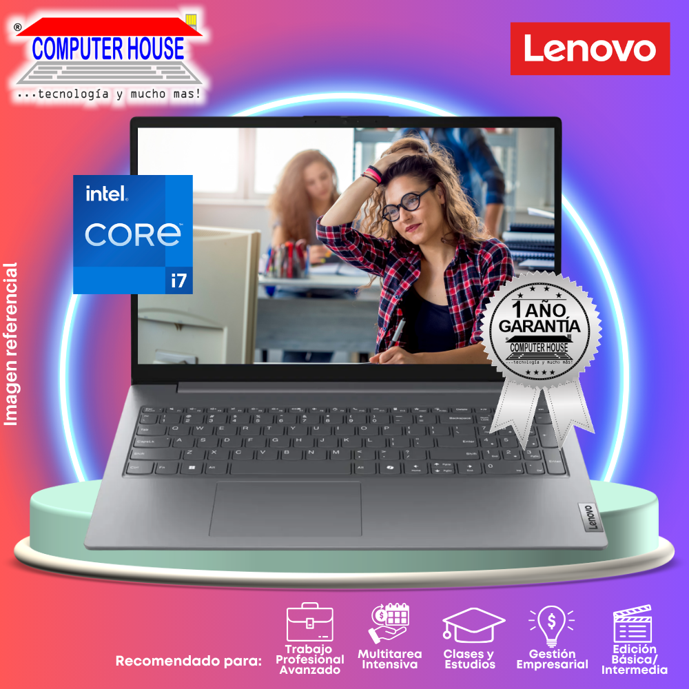 LENOVO IdeaPad Slim 3 Laptop, Core i5-13420H, RAM 16GB DDR5, SSD 512GB, 15.6" FHD, FreeDos.
